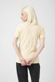 Camiseta Slim Fit Drapeada Salinas Manteiga