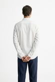 Camisa Manga Longa Chris 2 Off White Linho PD