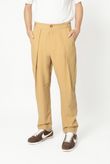 Calça Carrot Fit Pregas Jimy 3 Desertico Lyocel PD