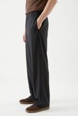 Calça Pantalona Atena Preto Cupro Skin