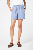Shorts Curto com bolso Guti Ice Blue Viscomida 