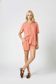 Shorts Curto com bolso Guti Salmon Viscomida 