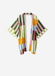 Kimono estampado de viscose Hill Mix Listra