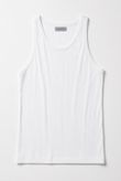 Regata Regular Johns Canelado Branco 
