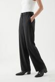 Calça Wide Leg Bell Preto Lyocel PD