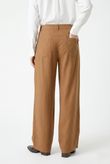 Calça Wide Leg Bell Caramelo Lyocel PD