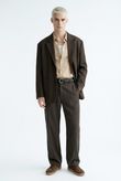 Blazer Oversized Oty Chocolate Lyocel PD
