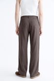Calça Wide Leg Bell Chocolate Lyocel PD