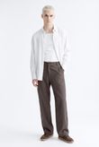 Calça Wide Leg Bell Chocolate Lyocel PD