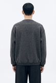 Blusa Oversized Waves Mohair Knit Black