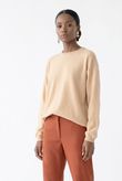 Blusa Oversized Montreal Mohair Knit Ivory