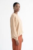 Blusa Oversized Montreal Mohair Knit Ivory