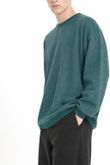 Blusa Oversized Montreal Mohair Knit Petroleo