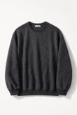 Blusa Oversized Montreal Mohair Knit Black