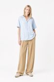 Camisa Oversized Dony Ice Blue