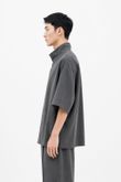 Camisa Oversized Petra Chumbo Cupro