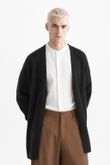 Cardigan Oversized de Tricot North Preto  - U
