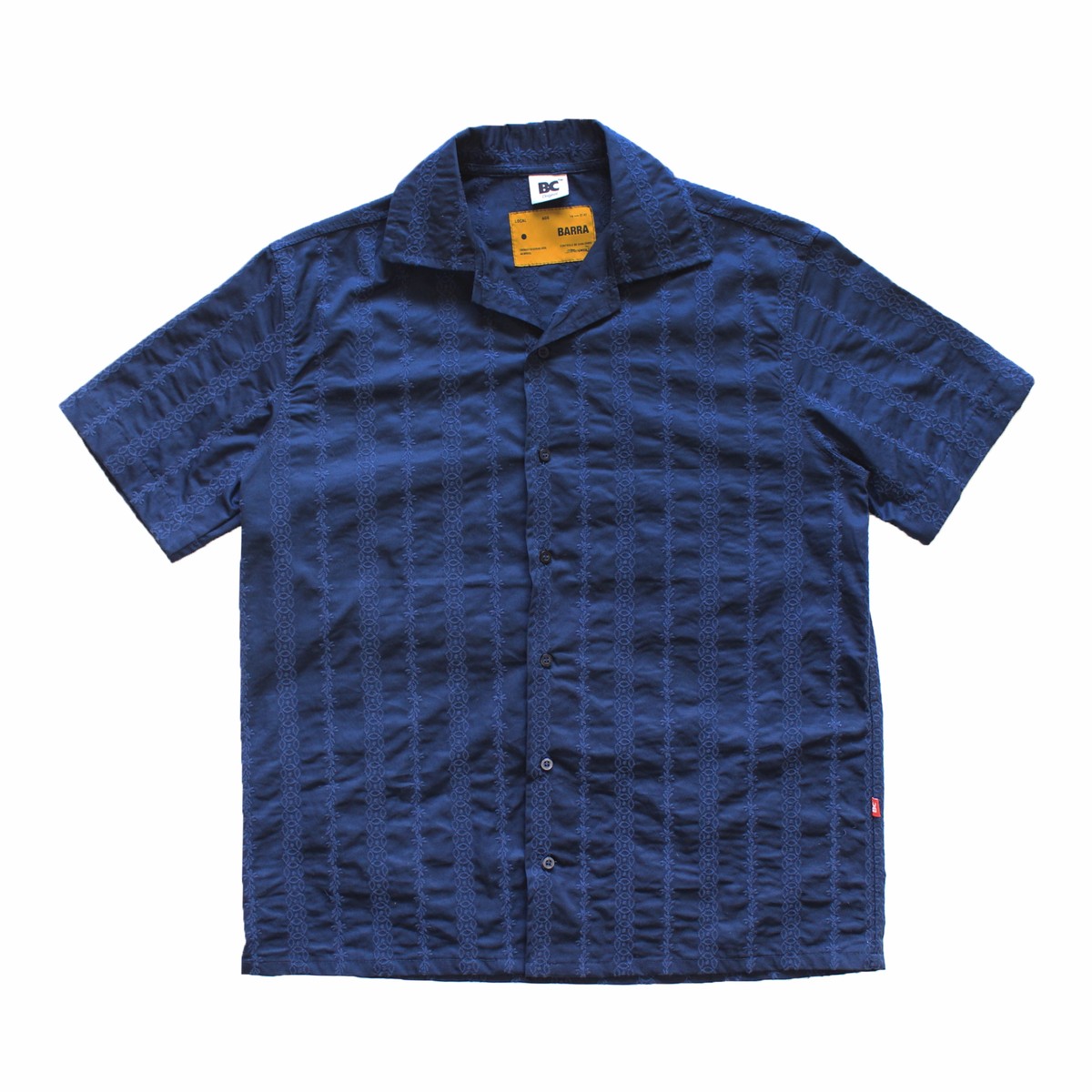 Camisa de Botão B Azul - BARRA CREW
