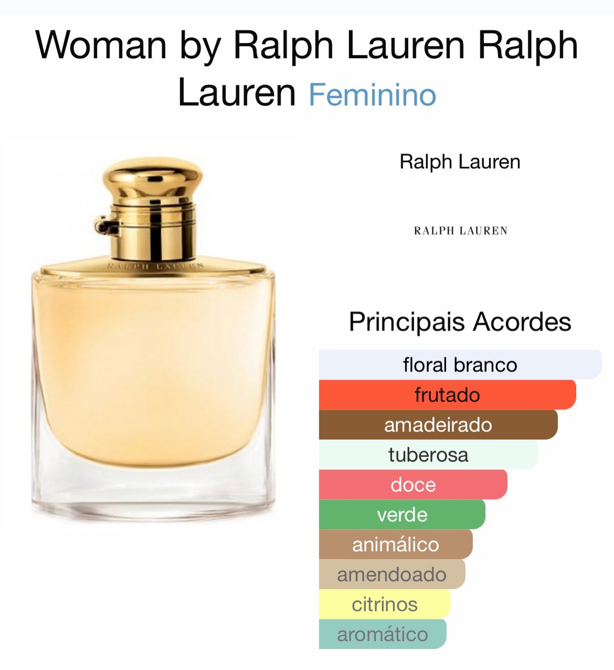 Perfume Woman by Ralph Lauren Feminino
