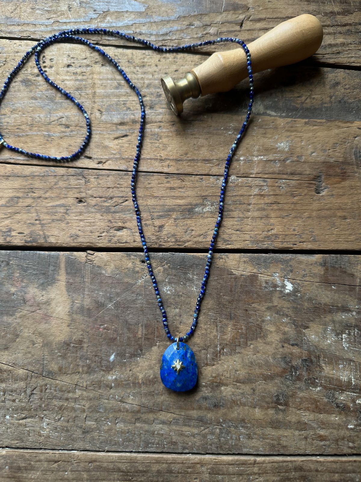 Colar EVA Lápis Lazuli/Lápis Lazuli