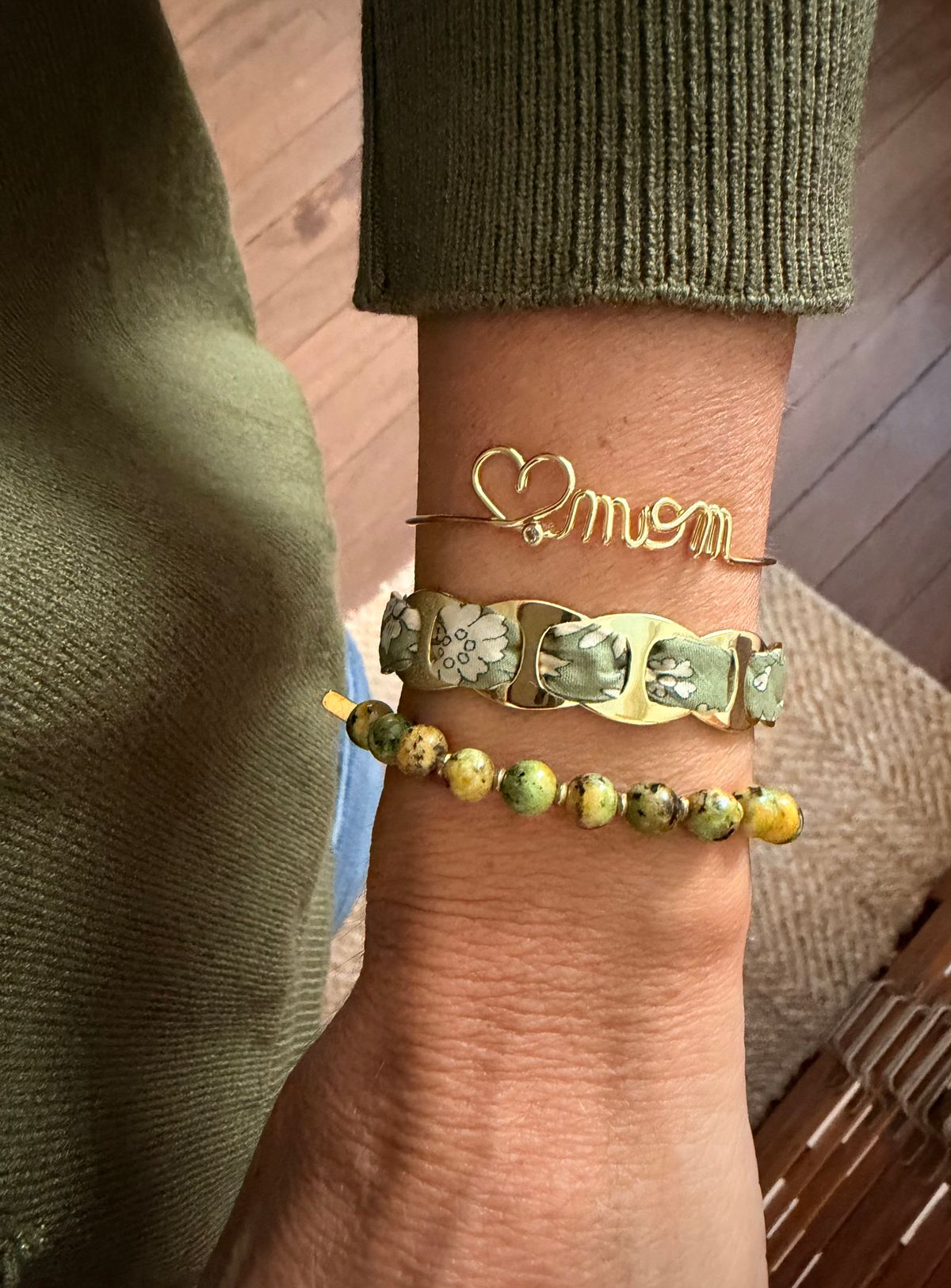 Pulseira RECRÉ ECLAT coração mom