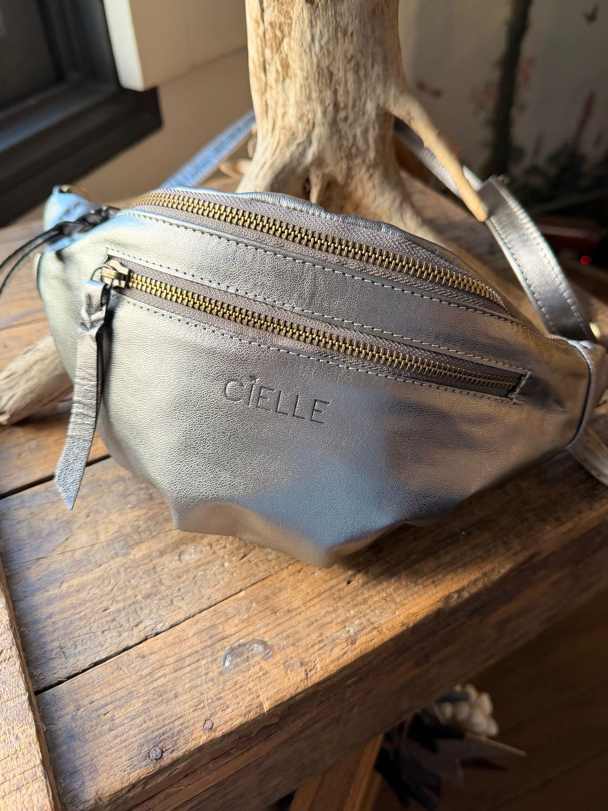 Pochette Banane Billy Prateado