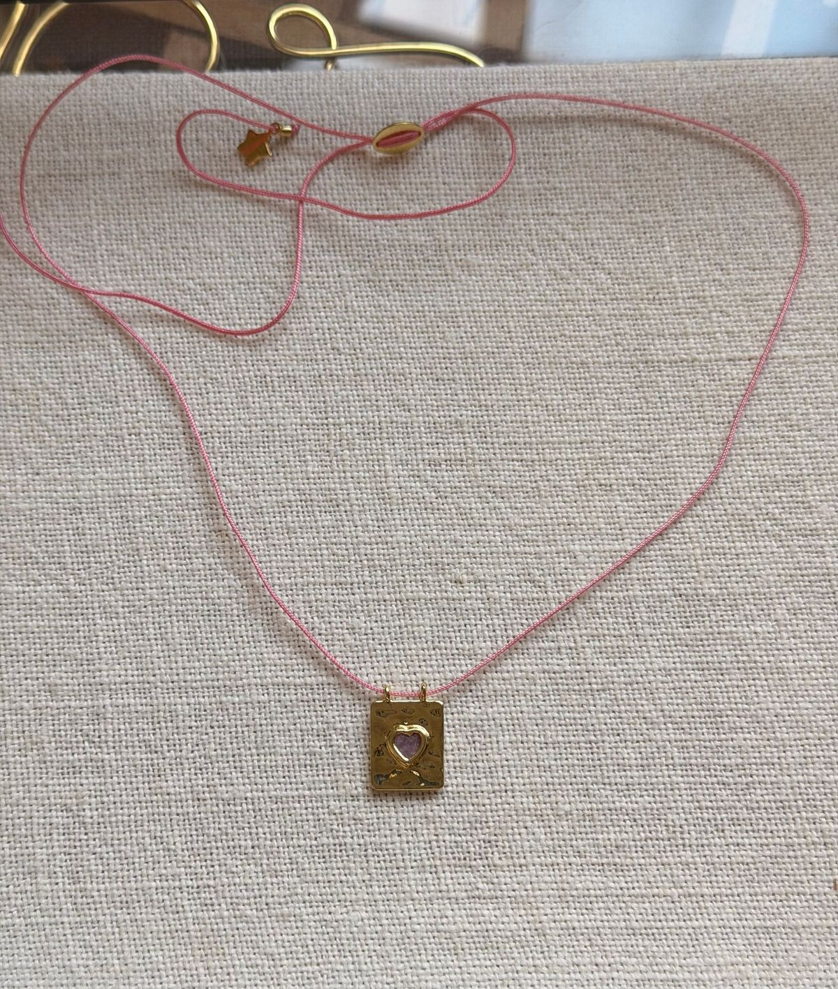 Colar ROMEO Quartz Rosa