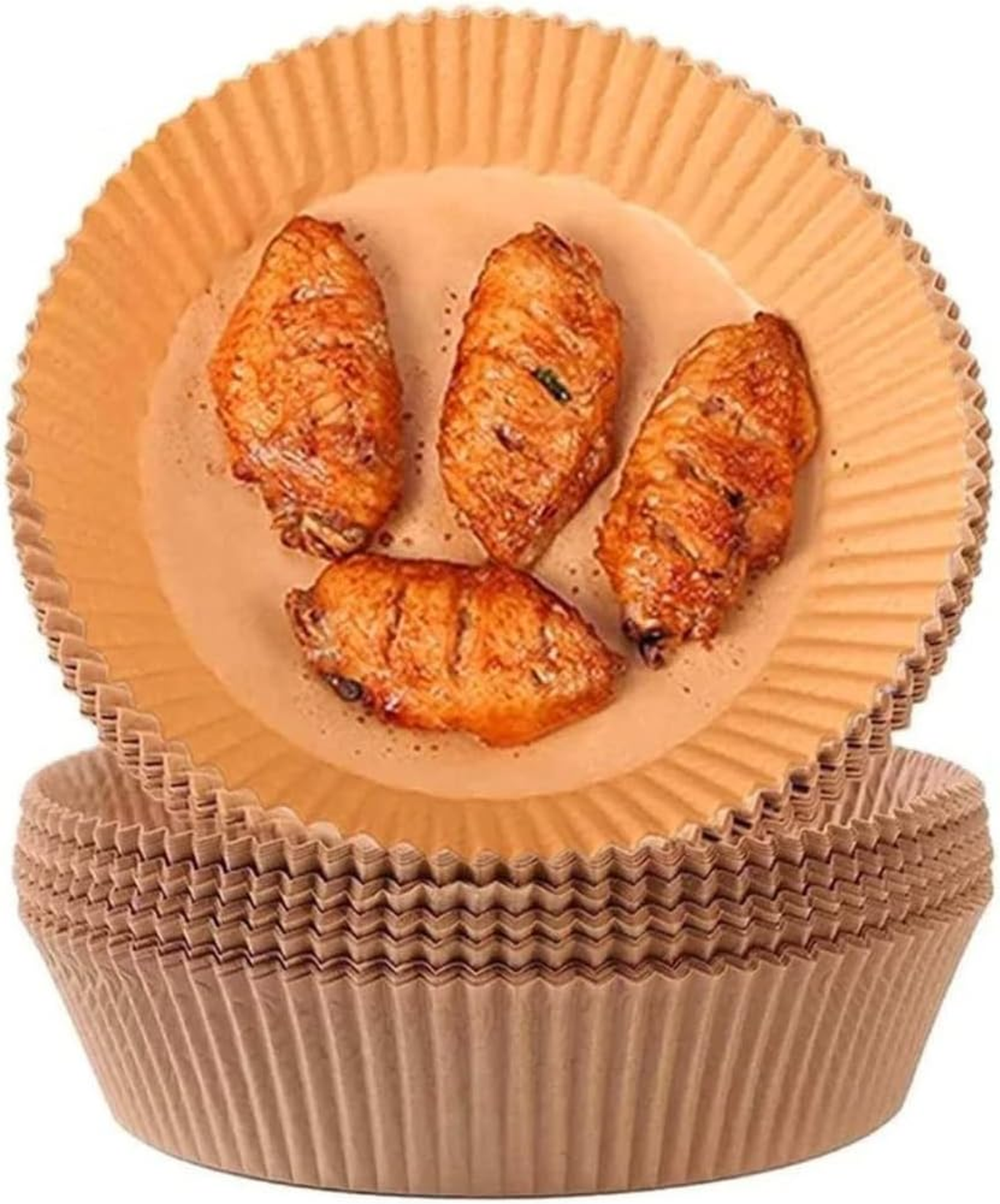 Forma De Papel Descartável Redondo Air Fryer 15,5 x 4,5cm - Top Chef -  Formas e Assadeiras - Magazine Luiza