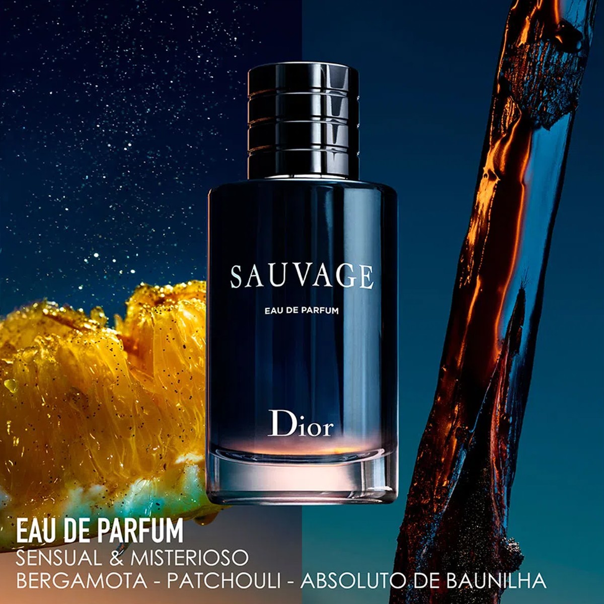 Sauvage Dior Perfume Masculino Eau de Parfum 100ml - DOLCE