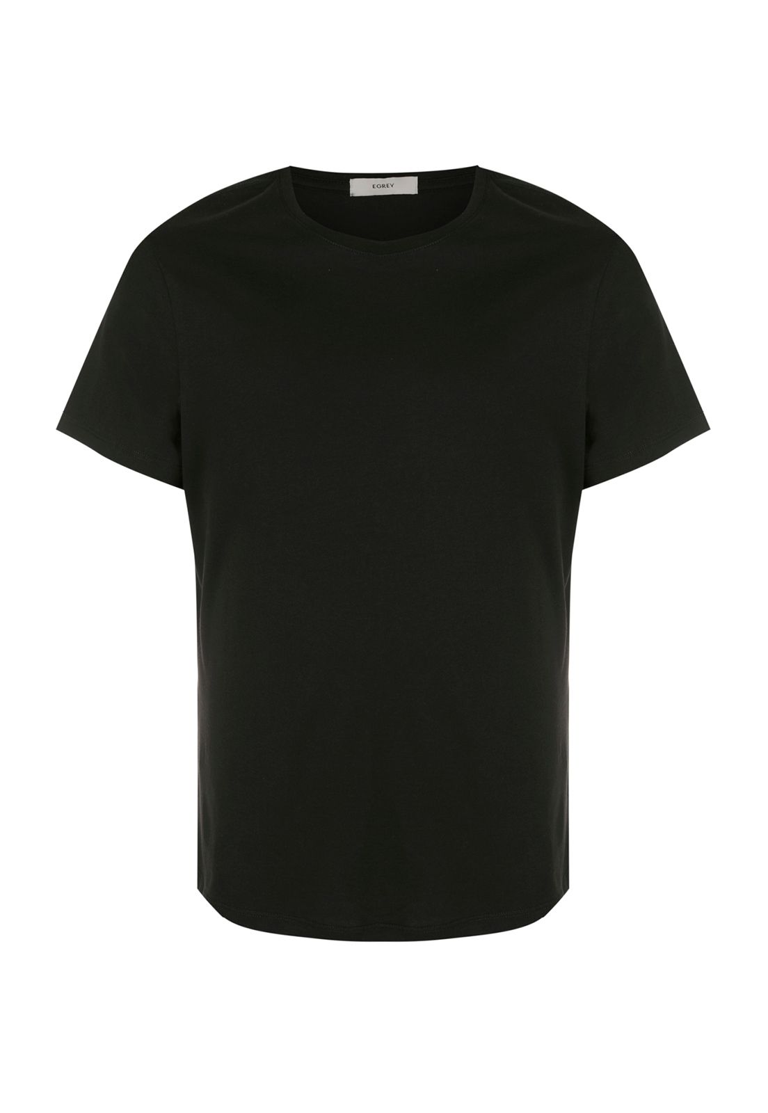 Curved Pima Short Sleeve Tshirt