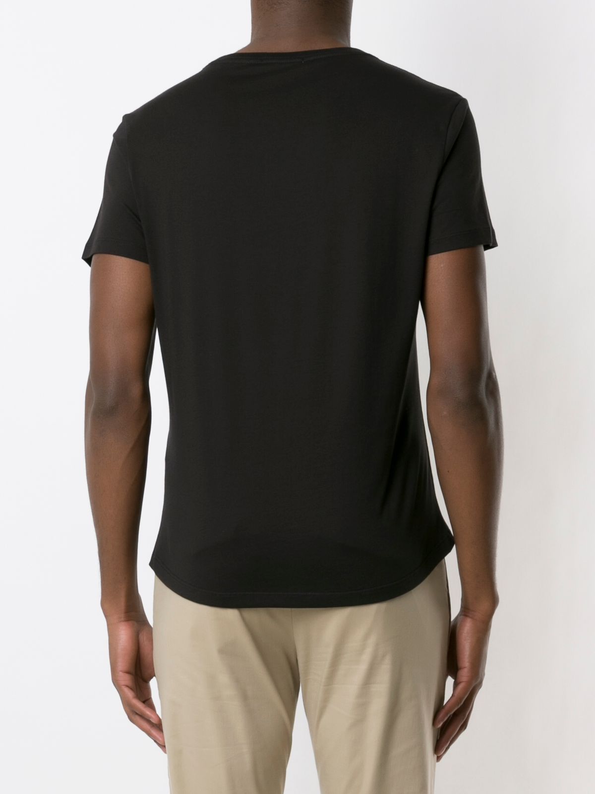 Curved Pima Short Sleeve Tshirt