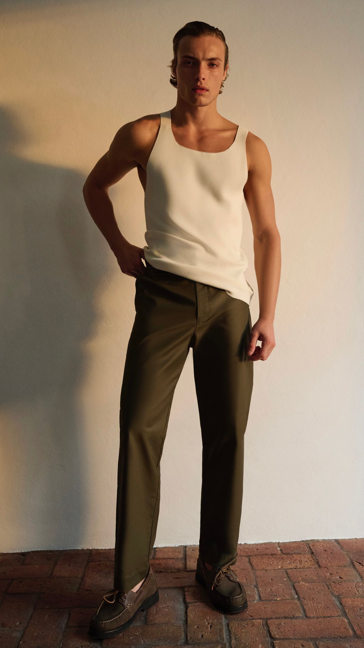 CALÇA CLÁSSICA ALGODÃO
