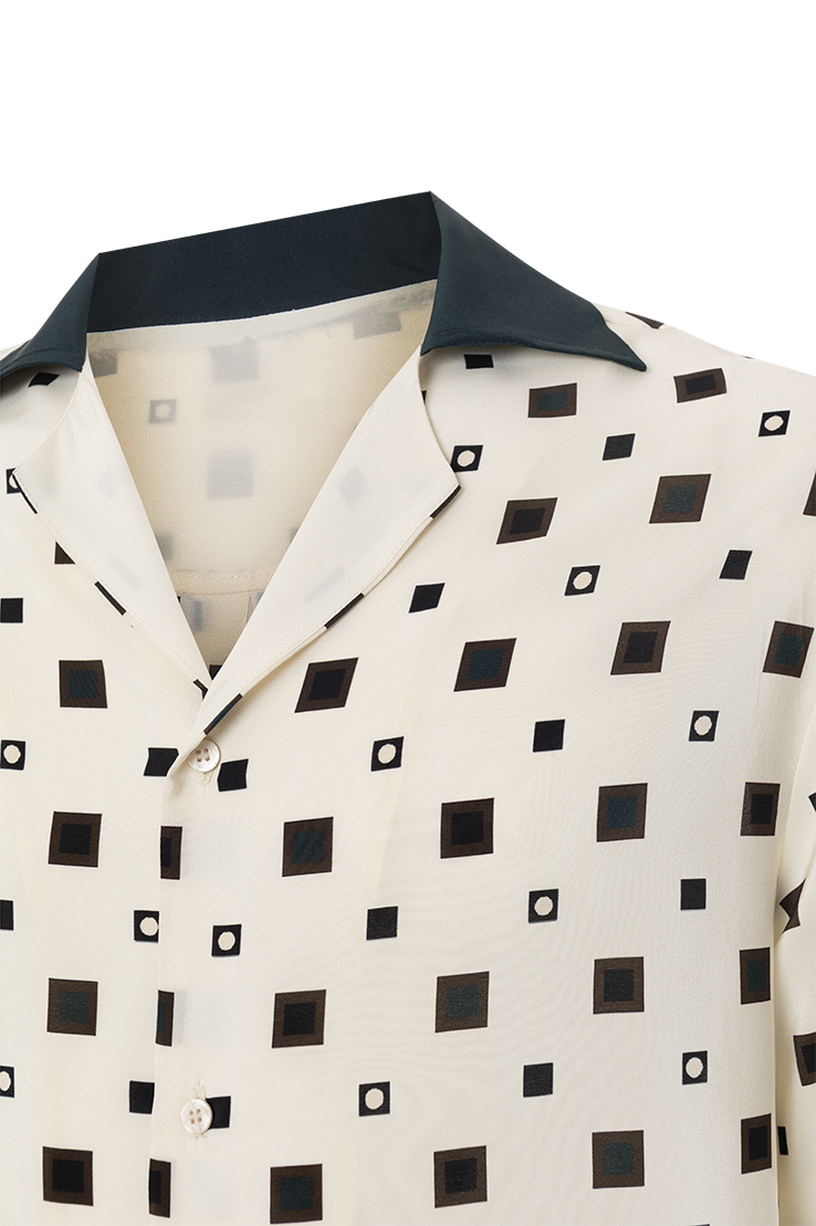 CAMISA MC SEDA LENÇO