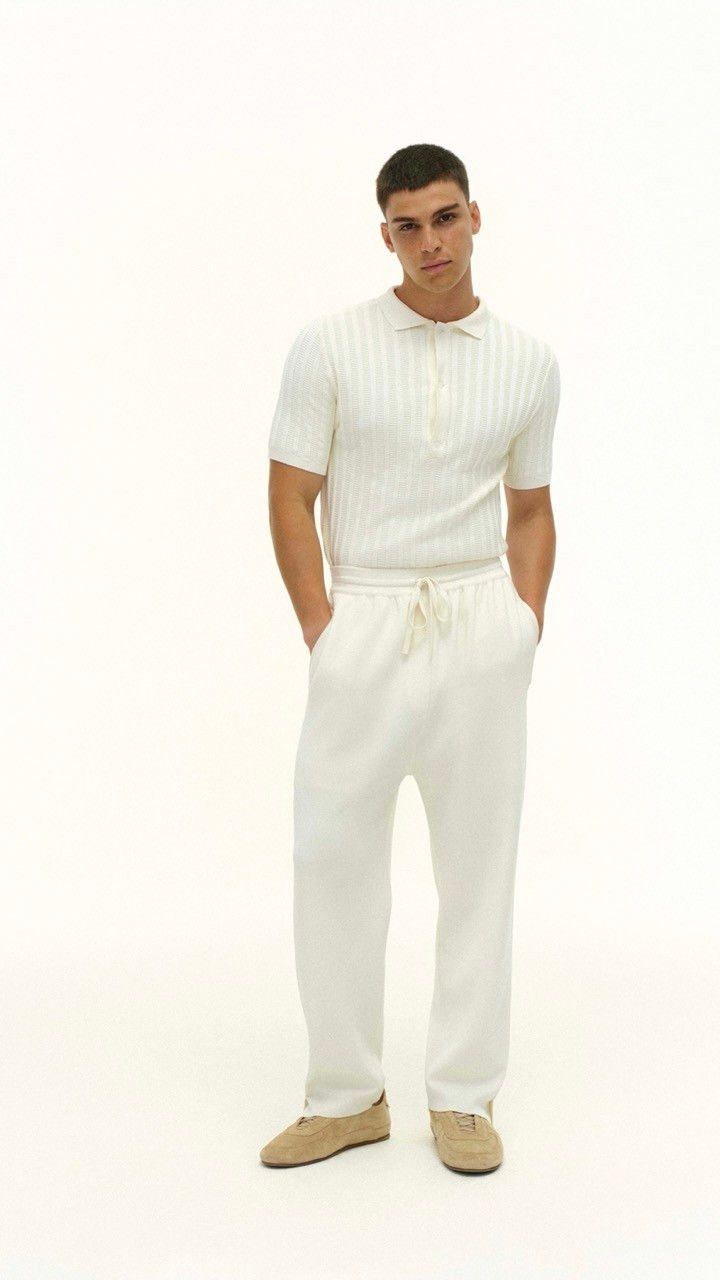 POLO MC TRICOT TEXTURA