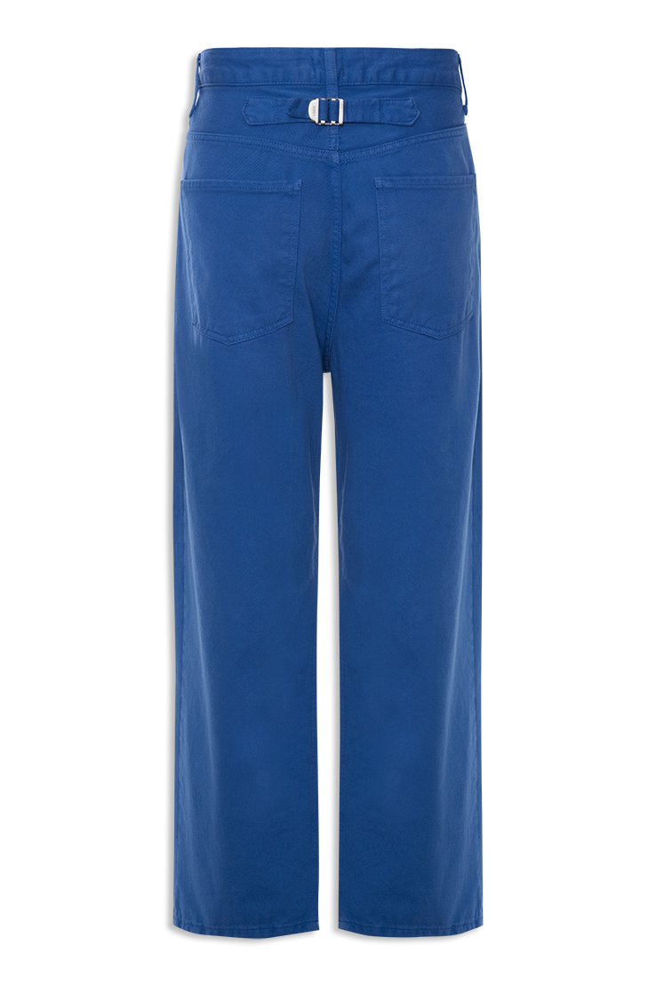 CALÇA AMPLA SARJA MARTINGALE