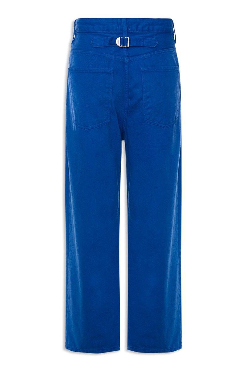 CALÇA AMPLA SARJA MARTINGALE
