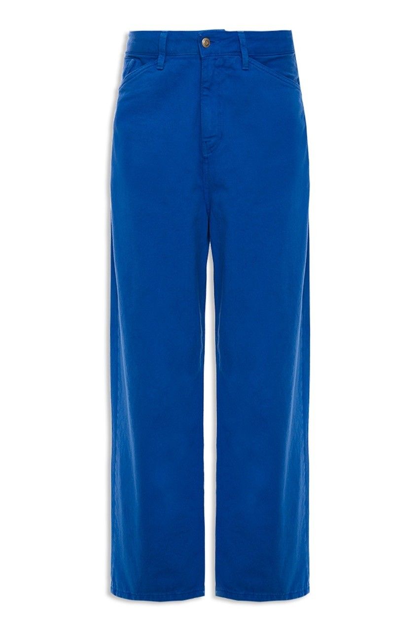 CALÇA AMPLA SARJA MARTINGALE