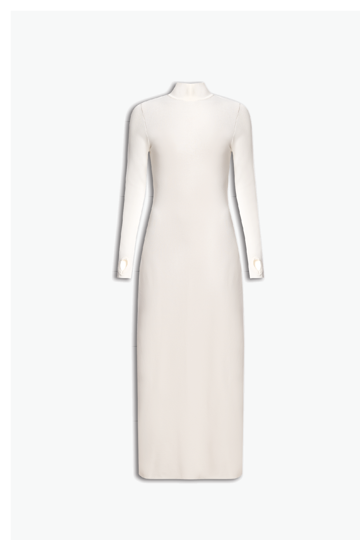 VESTIDO DECOTE  COSTAS TRICOT