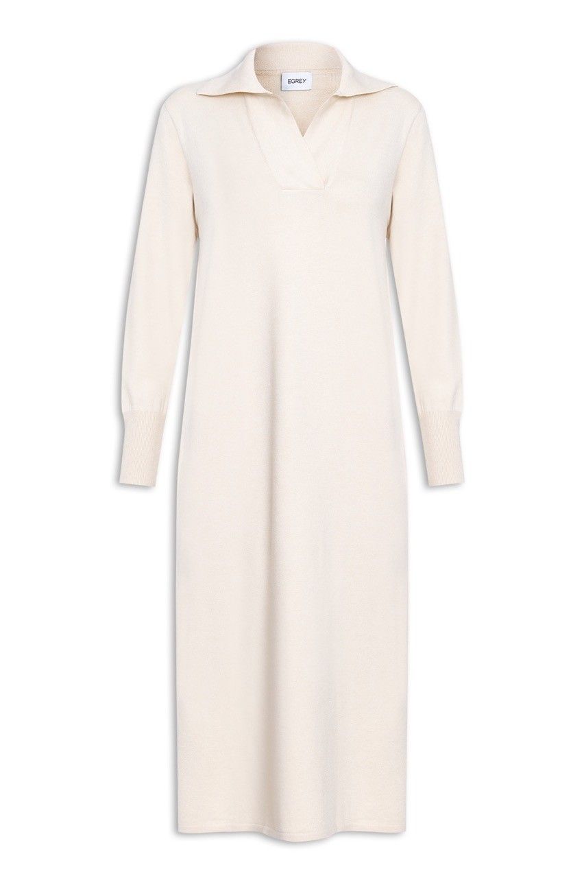 VESTIDO GOLA POLO TRICOT