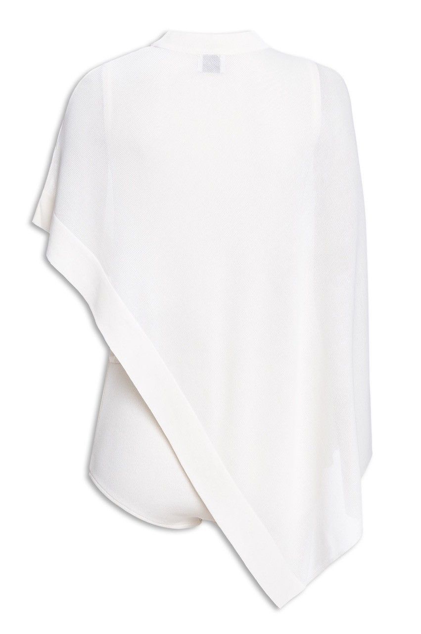 BODY COM PONCHO LEVE TRICOT