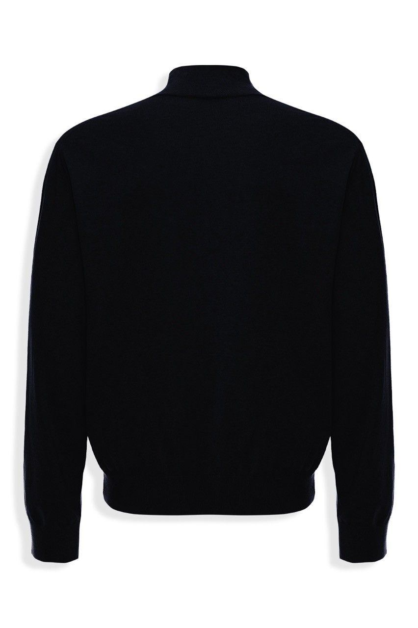 BLUSA GOLA ALTA TRICOT LÃ