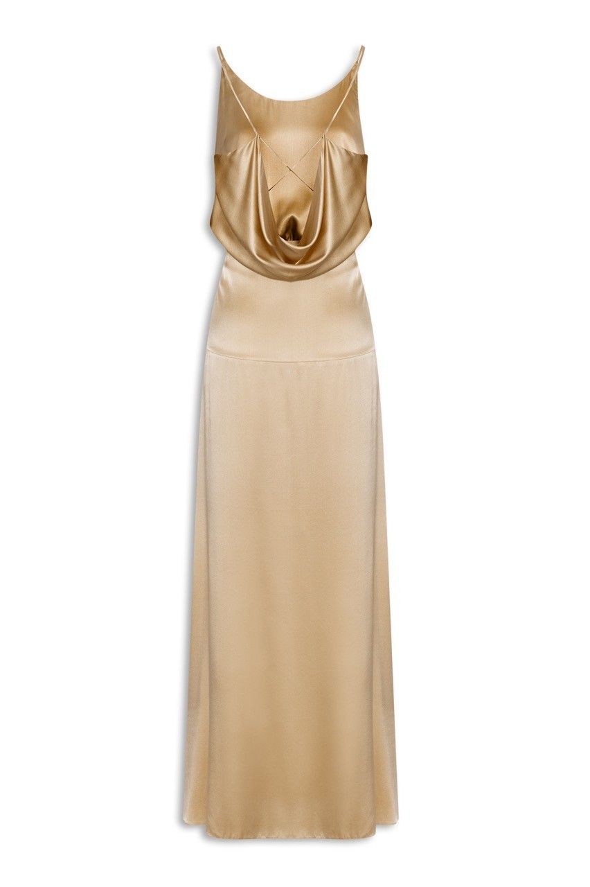 VESTIDO CETIM SEDA MAY