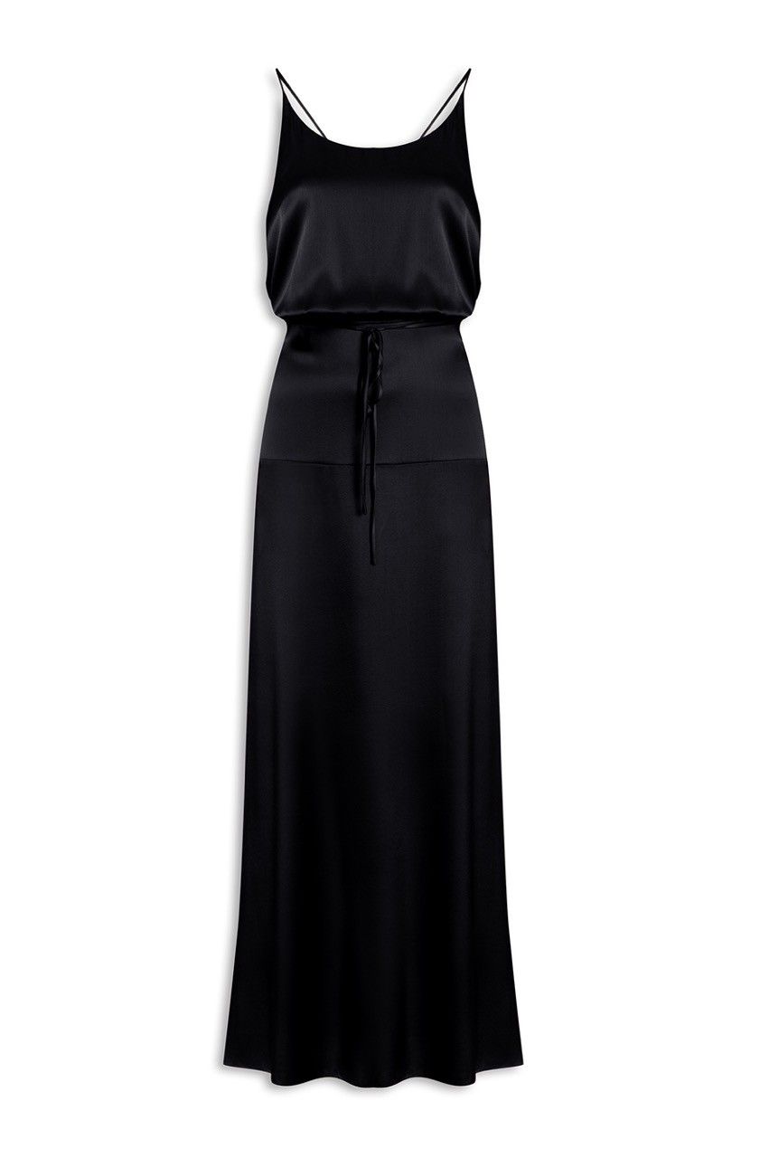 VESTIDO CETIM SEDA MAY