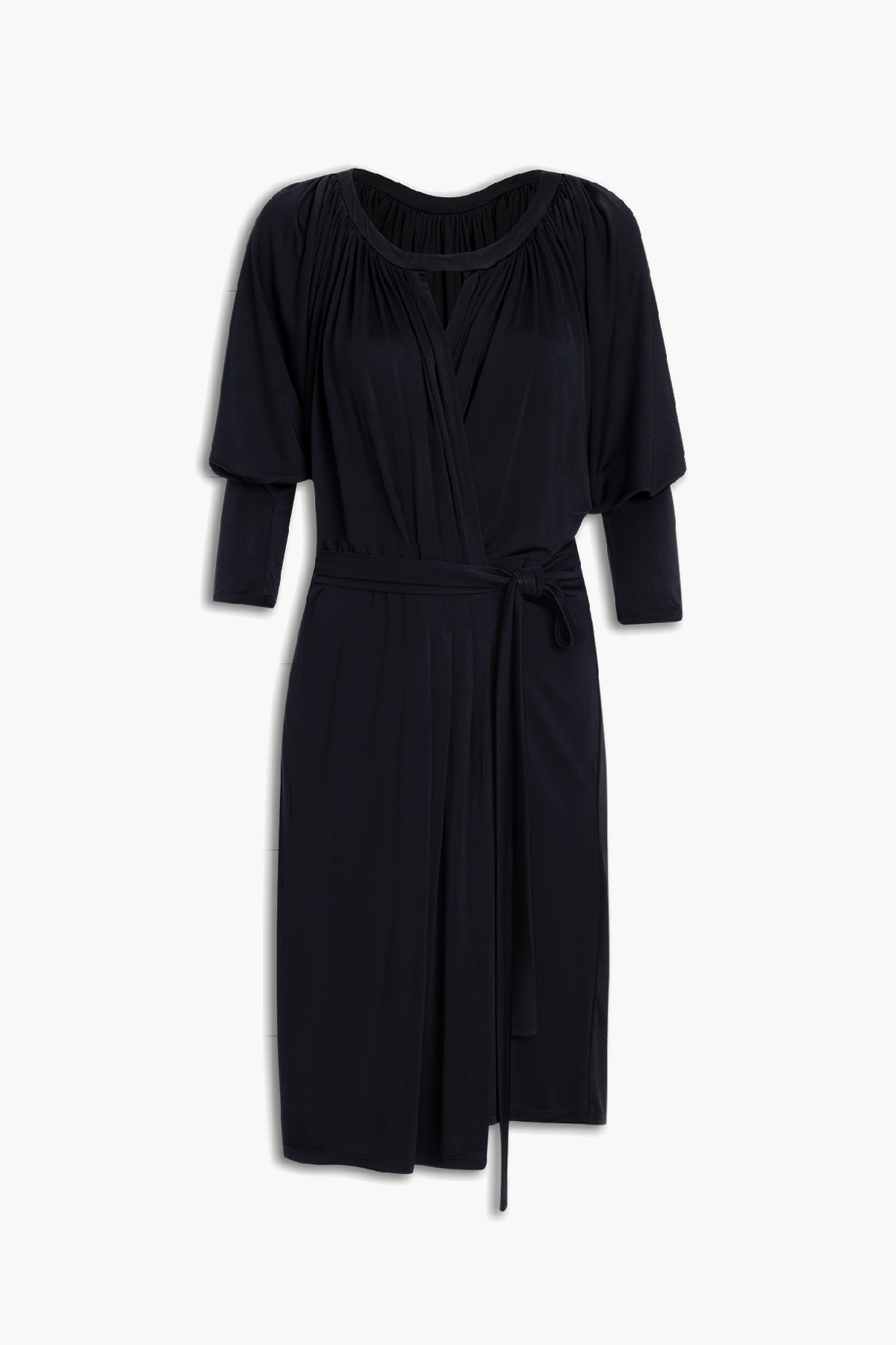 VESTIDO JERSEY DRAPEADO VERA