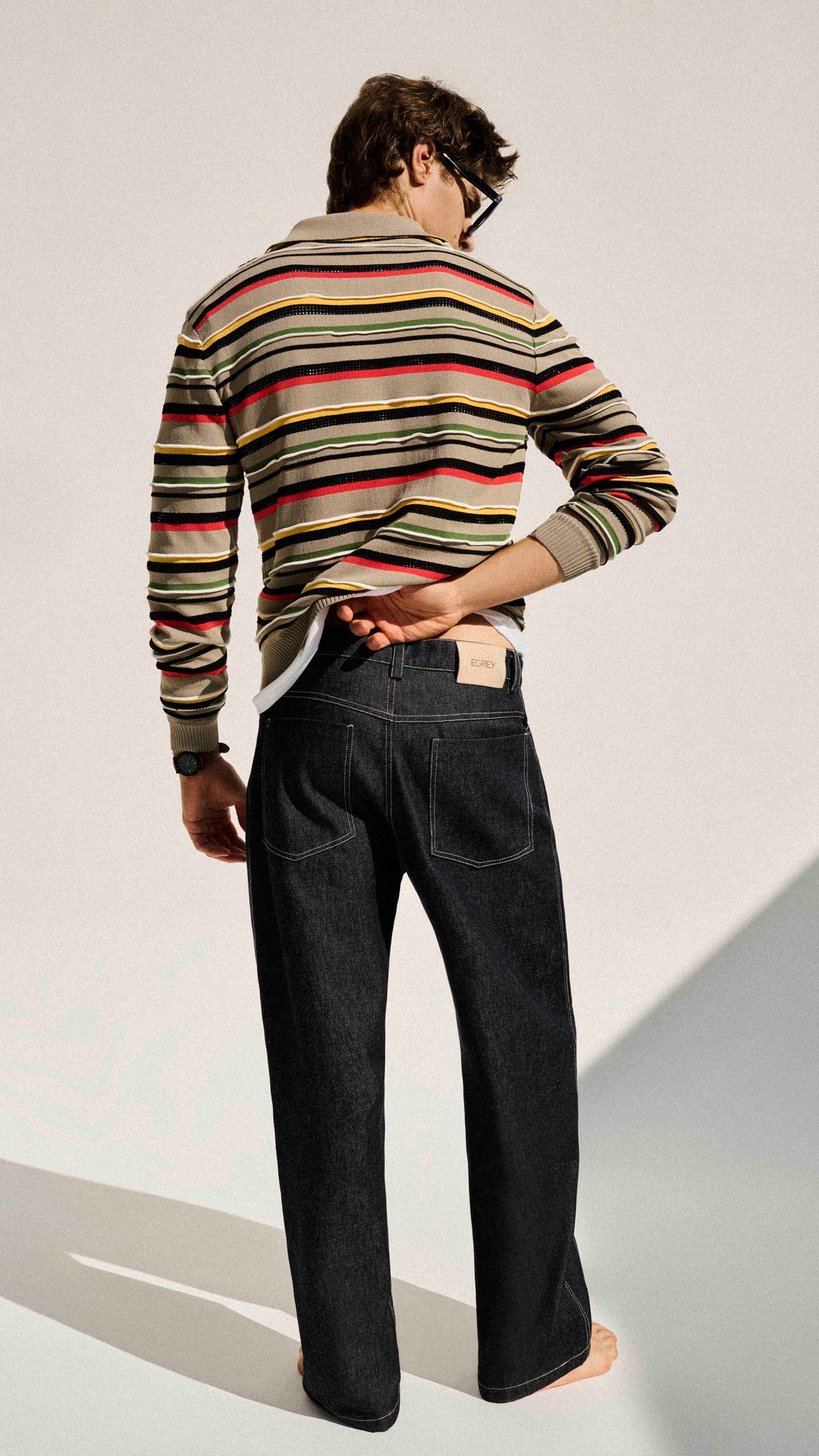 CALÇA JEANS PESPONTO