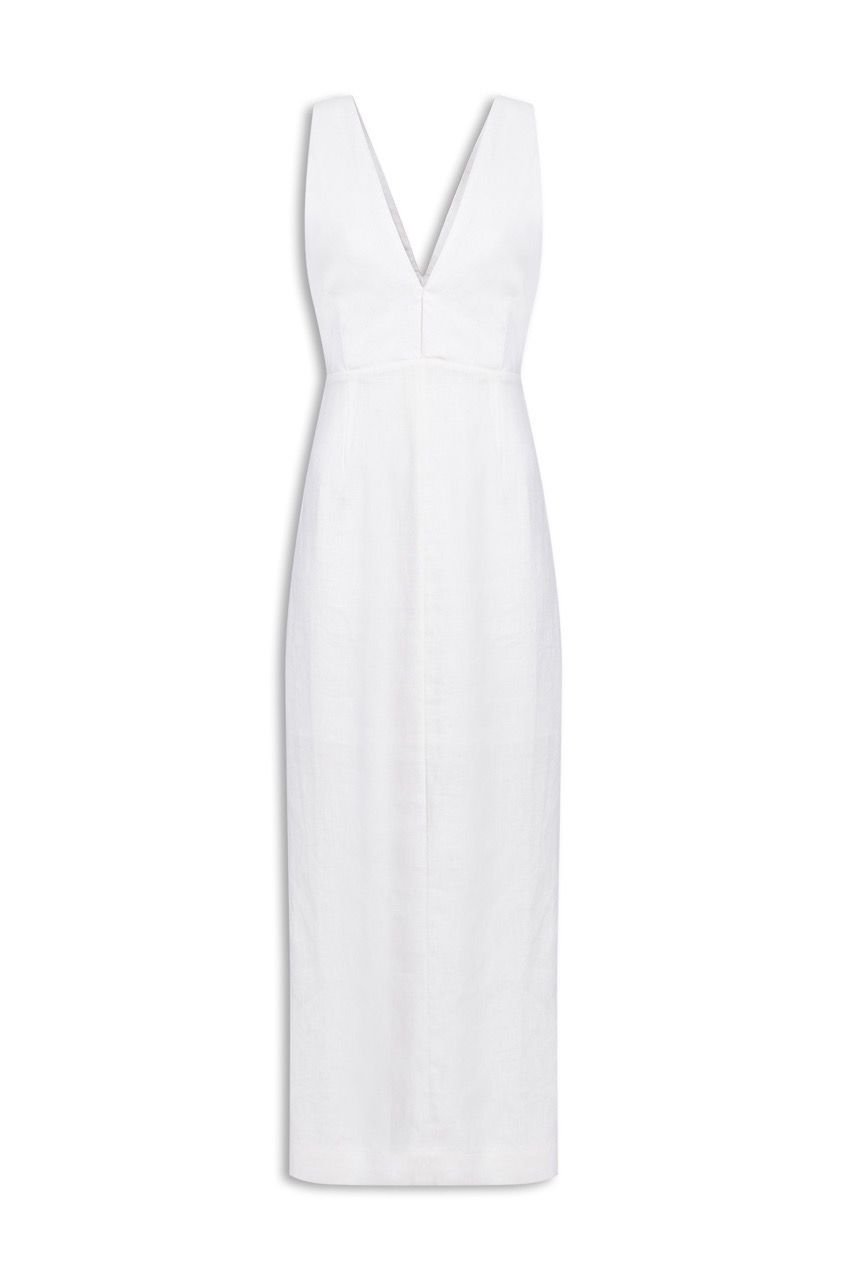 VESTIDO RETO LINHO