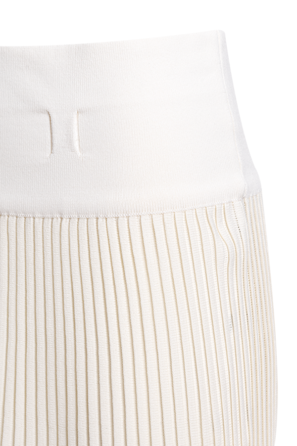 SAIA MIDI NERVURAS TRICOT