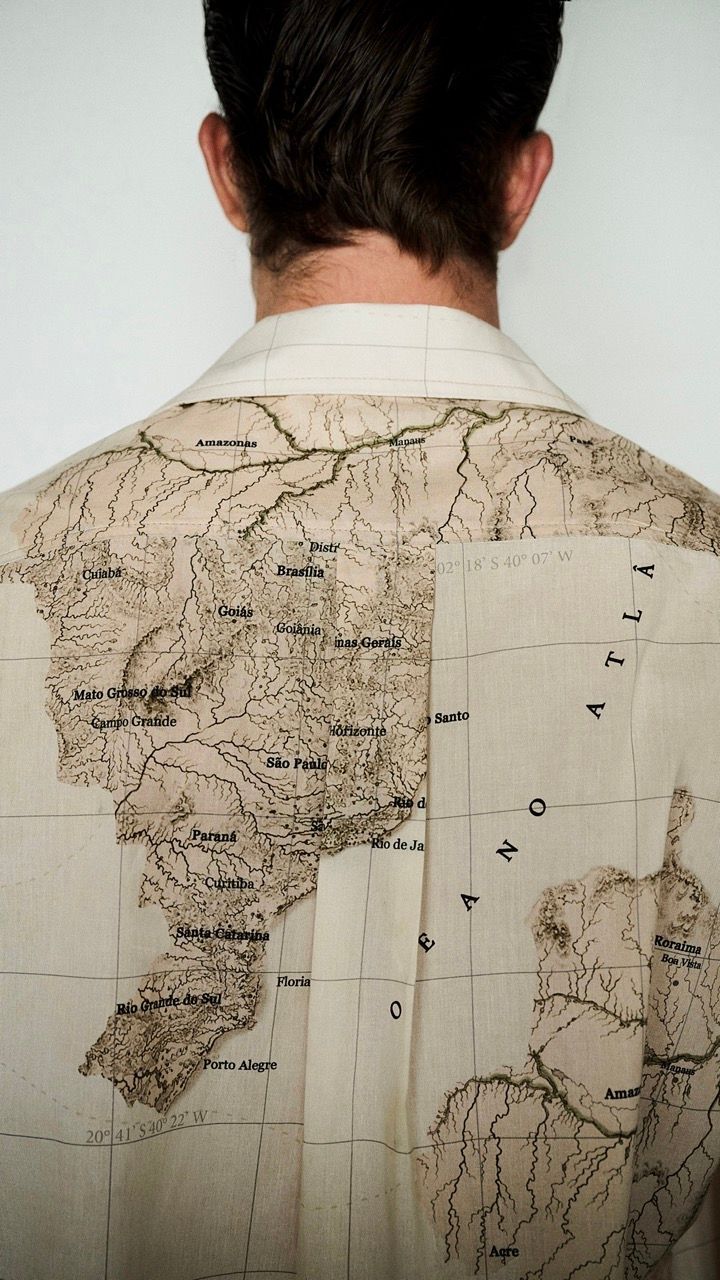 CAMISA ALGODÃO MAPS
