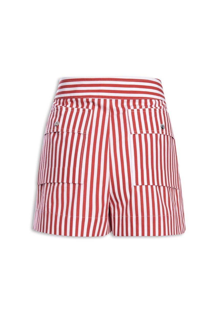 SHORT LISTRAS SURF ALGODÃO
