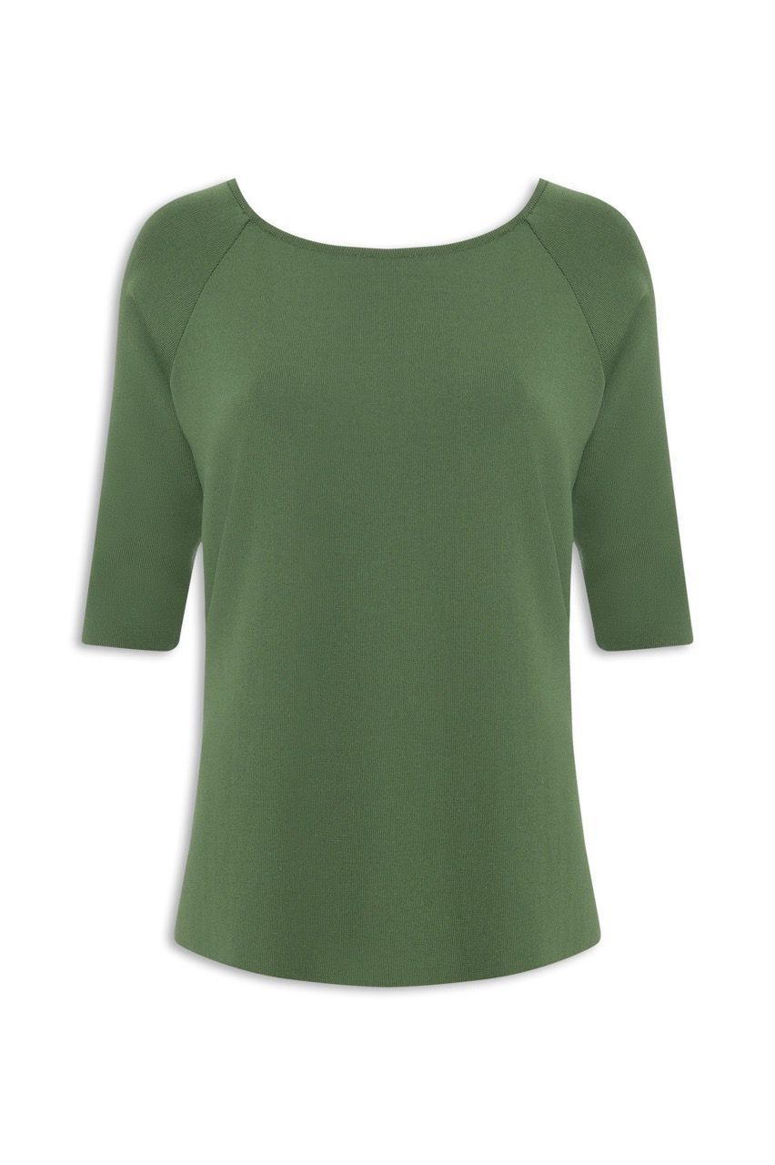 BLUSA DECOTE CANOA